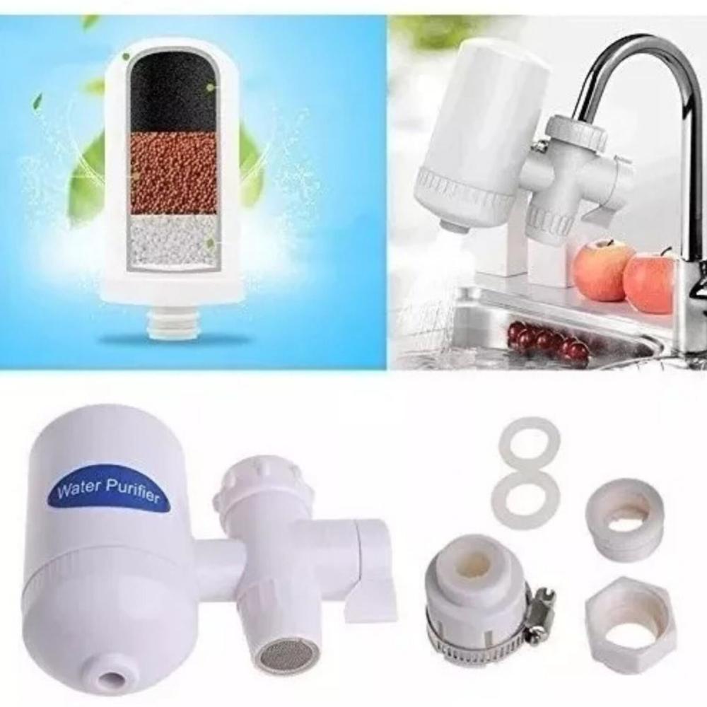 FILTRO PURIFICADOR DE AGUA CON LLAVE DUAL
