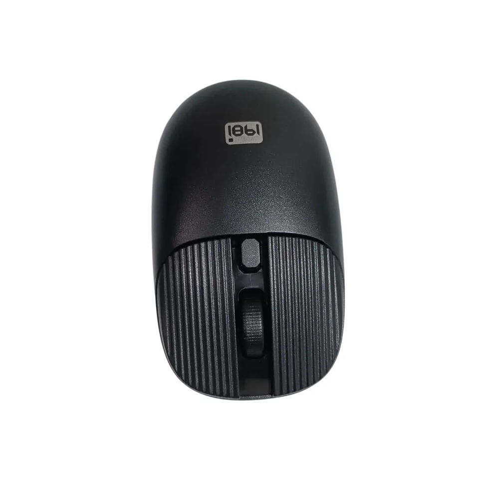 Mouse Retro Raton UBS inalámbrico Color Negro