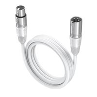 Cable de Audio Fifine L9C XLR de Macho a Hembra de 1.8 metros - White