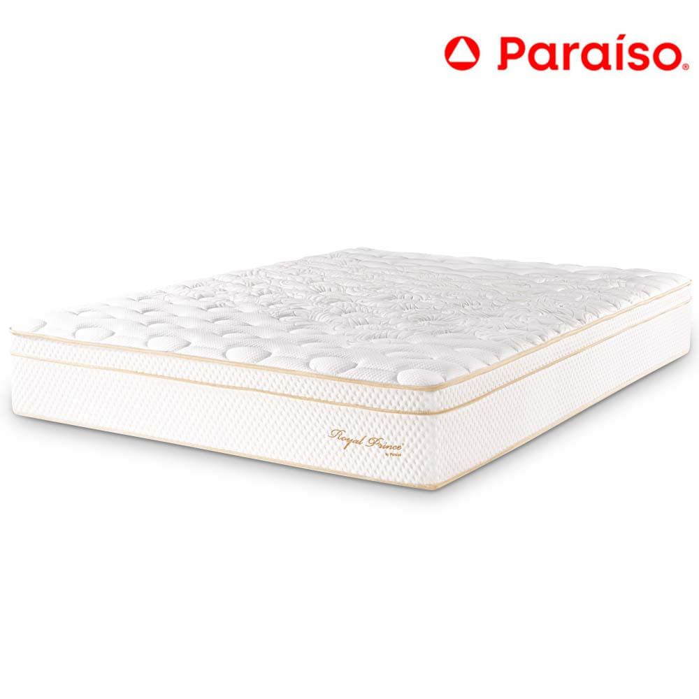 Colchón PARAISO Royal Prince King + 2 almohadas viscoelásticas