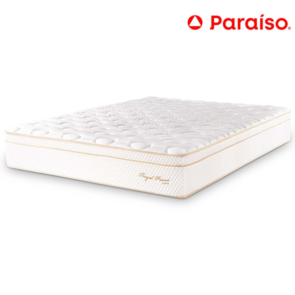 Colchón PARAISO Royal Prince Queen + 2 almohadas viscoelásticas