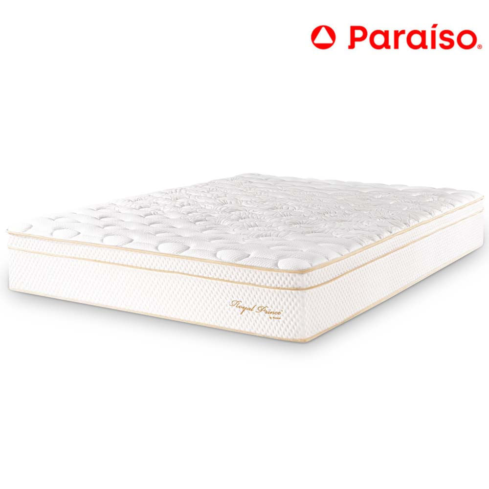 Colchón PARAISO Royal Prince 1.5 Plazas + 1 Almohada Viscoelástica