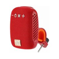 Parlante Moto Bicicleta Scooter  Portátil  Bluetooth  Color Rojo