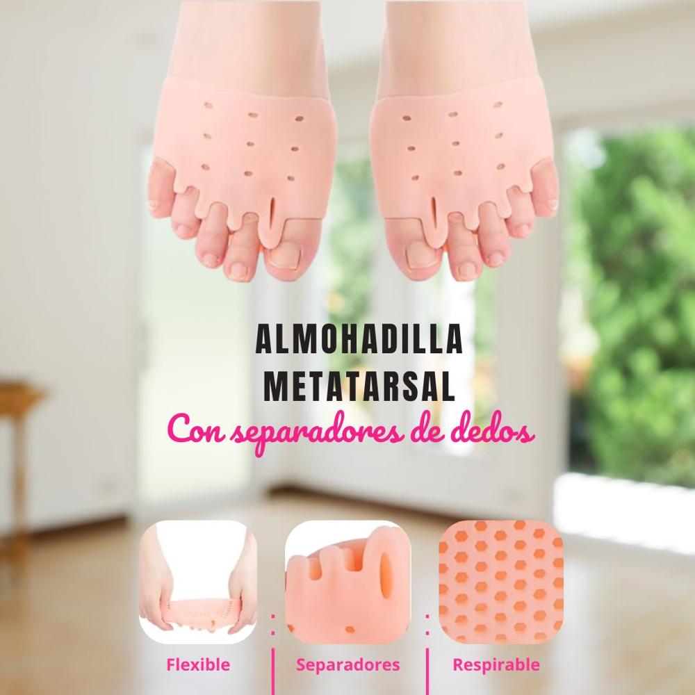 Almohadilla metatarsal con separador de dedos