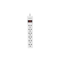 Regleta Forza PS-001W 110/220V 6-Univ NEMA Blanco