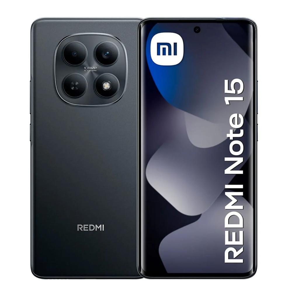 Celular Xiaomi Redmi Note 15 8GB RAM 256GB ROM Negro 108mp
