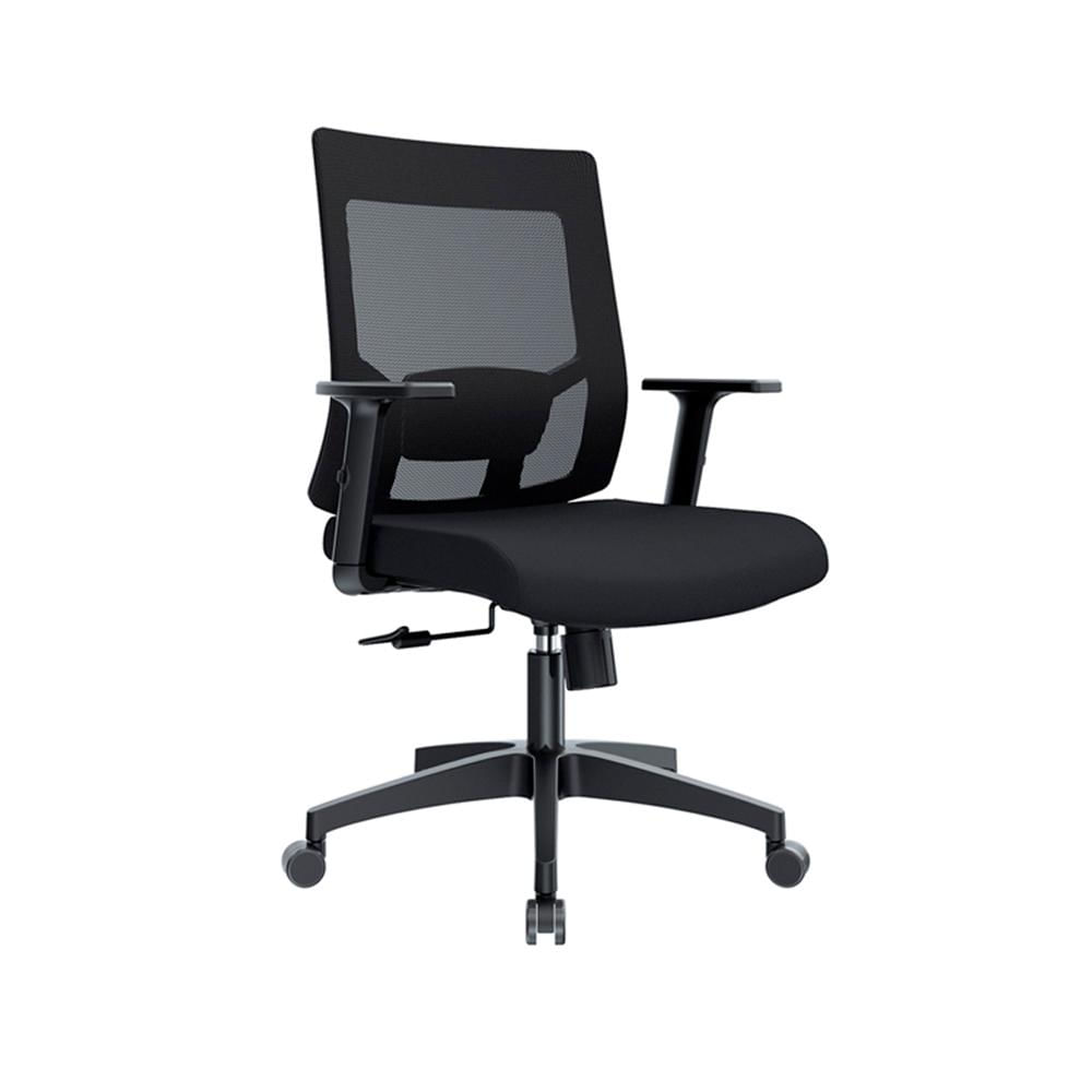 Silla Ergonómica Radius Syncro Brazos 1D Nylon Negro Ofideas