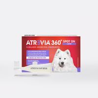 ANTIPULGAS PARA PERROS ATREVIA 360 SPOT ON LARGE 18 a 37 KG X 1 PIPETA