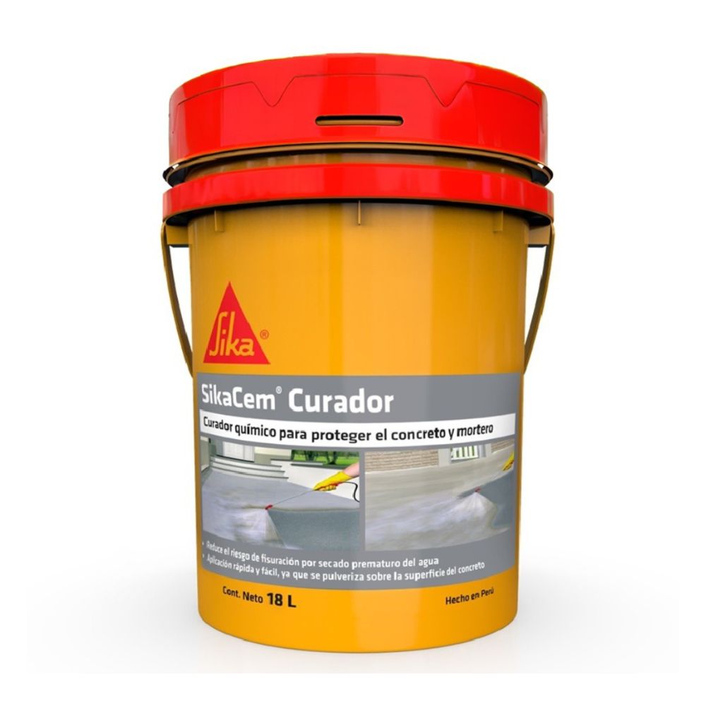 Curador de Concreto SikaCem Balde 18L