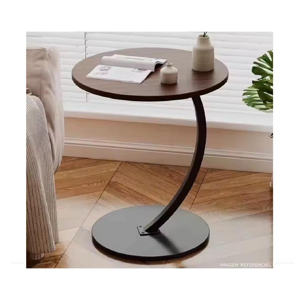 Mesa Auxiliar Circular Moderna 1 Nivel