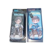 Cartuchera Escolar 3D Infantil Racing con Candado de Contraseña - Diseño Moto