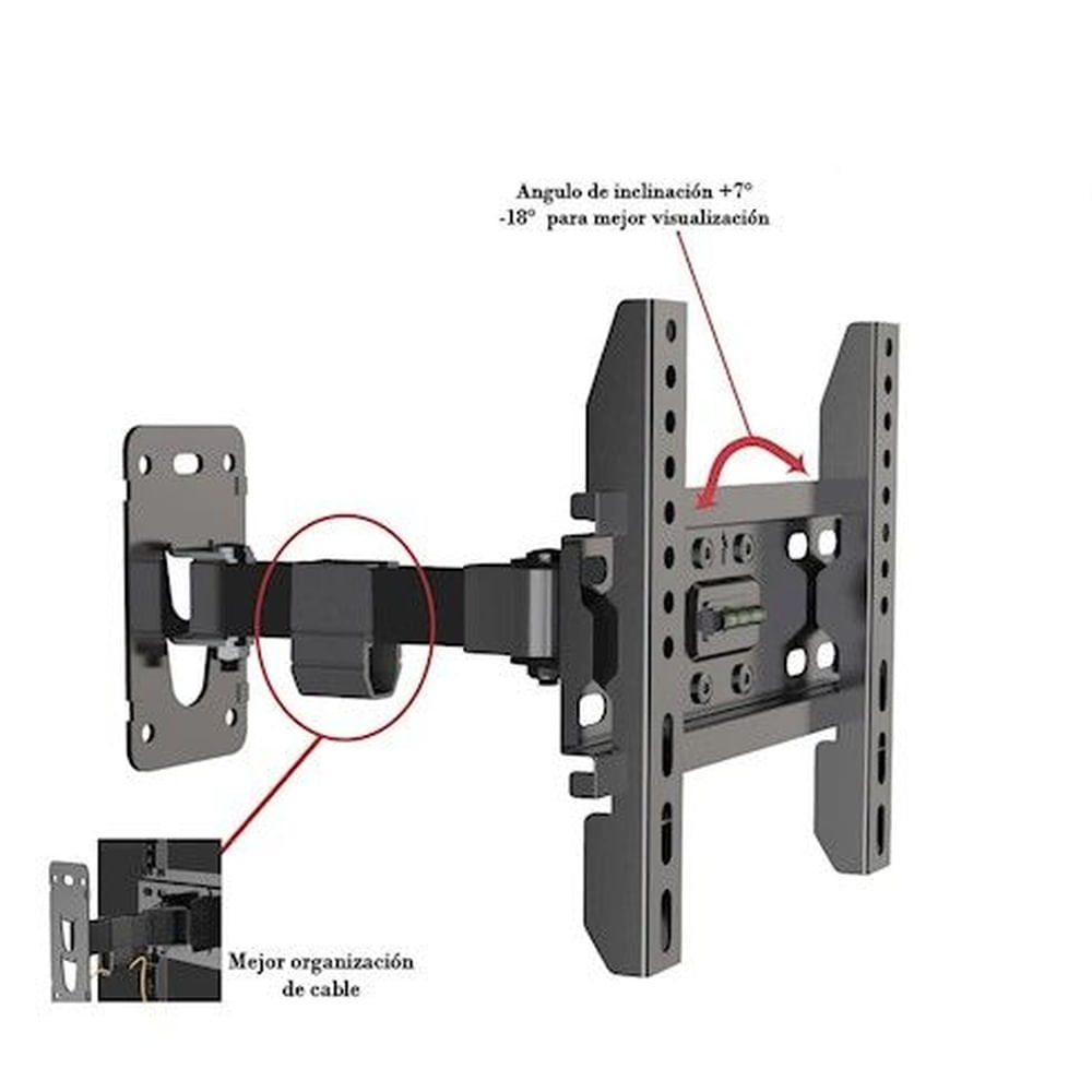 Rack Móvil para TV de 17 a 43 Modelo UBK43