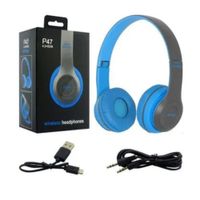Audífonos Inalámbricos P47 Deportivo Radio MicroSD
