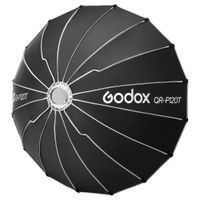 Softbox Parabólico Godox QR-P120T de 120cm  Armado Rapido Montura Bowens