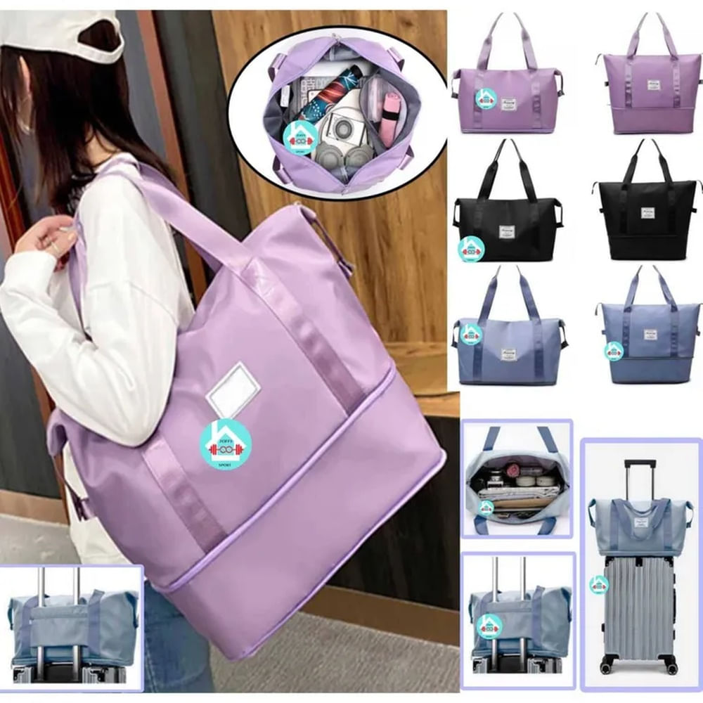 Bolso Maleta De Viaje Expandible Impermeable