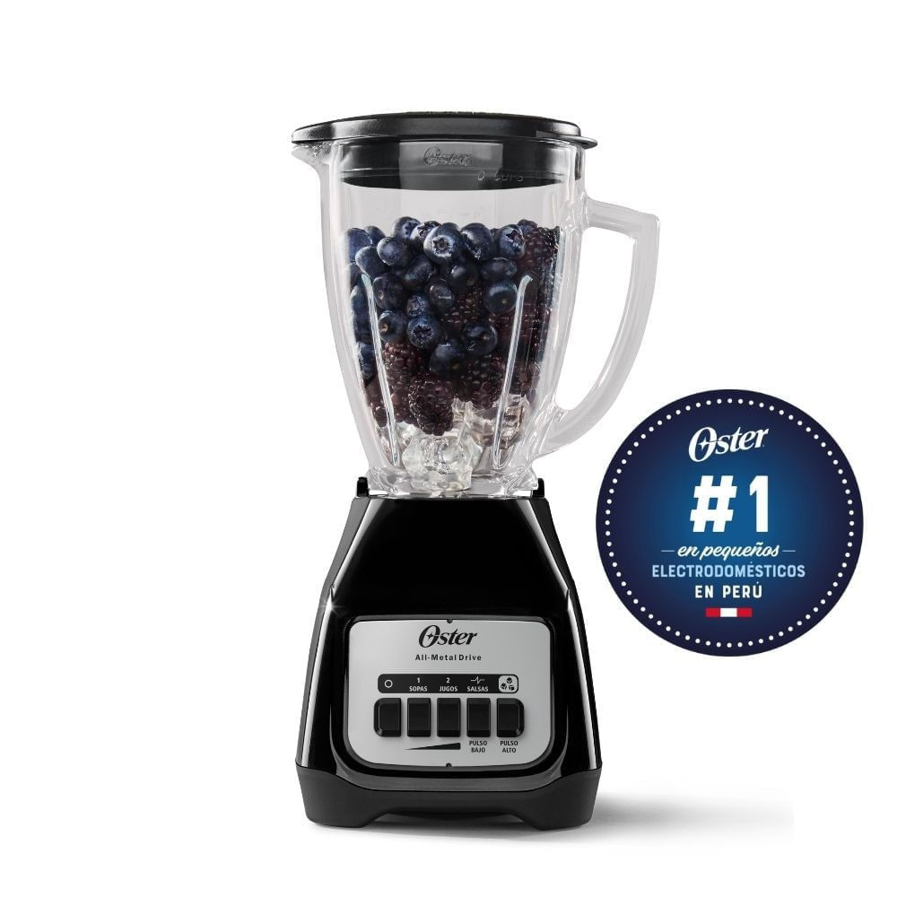 Licuadora Oster BLSTKAGBPB053 2 Velocidades 1.5 L Negro