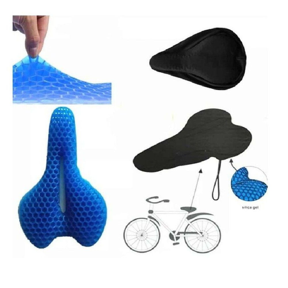 Asiento gel para bicicletas con funda