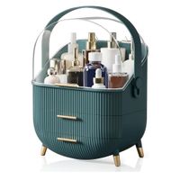 Organizador De Maquillaje Elegante Con Cajones Antipolvo