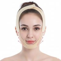 Mentonera Facial Color Beige Talla S