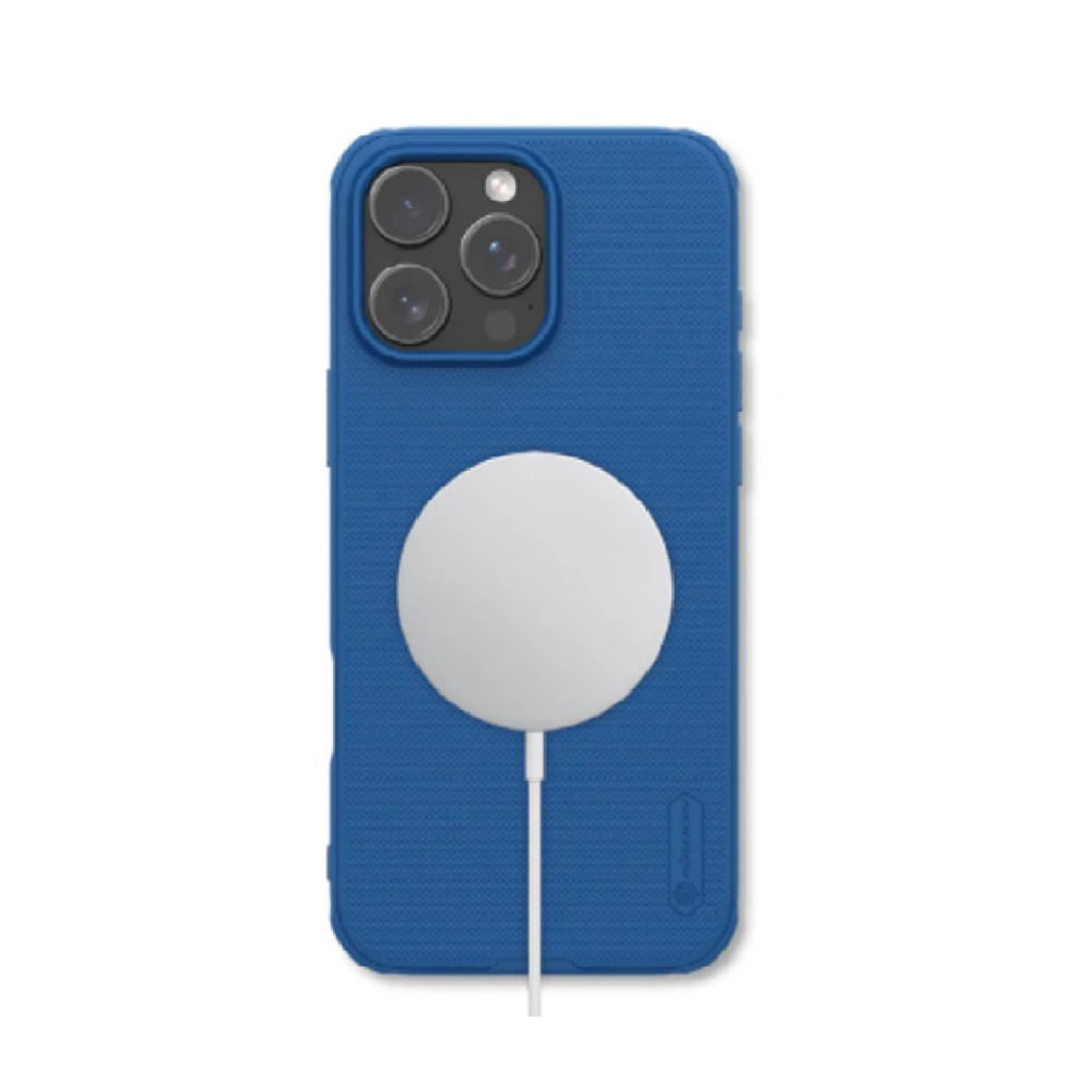Case Super Frosted Magsafe para Iphone 16Pro - AZUL