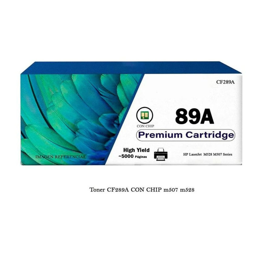 Toner Compatible HP 89A CF289A 5000 paginas Premium