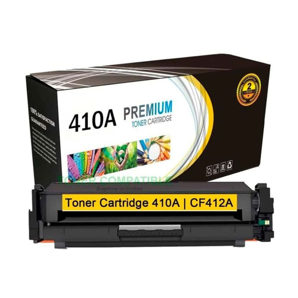 Toner Compatible HP 410A Yellow CF412A M477fdw M452