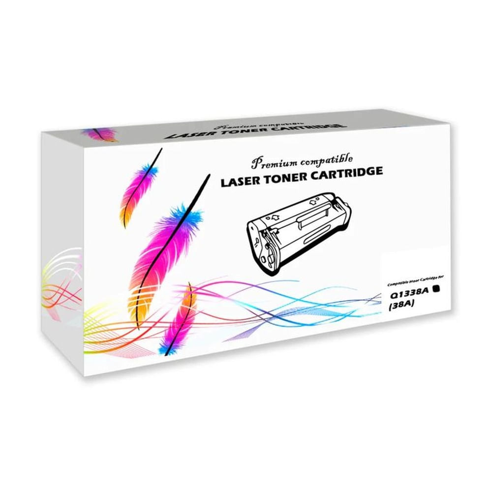 Toner HP Compatible 38A Negro Q1338A 12,000 Pág. serie 4200