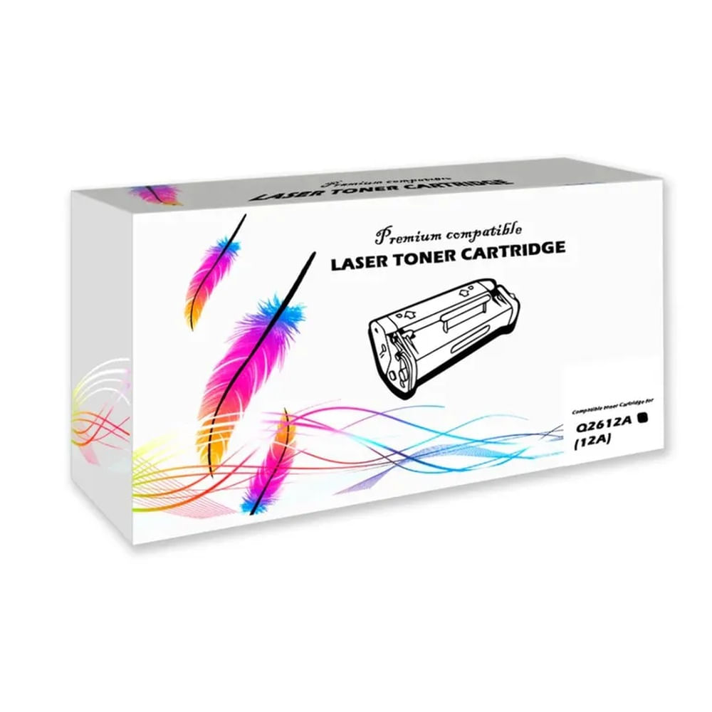 Toner HP Compatible 12A Negro Q2612A 2,000 Pág 1010 Compatible