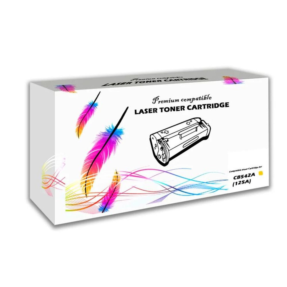 Toner HP Compatible 125A Yellow CB542A 1.400 Pág. CP1210