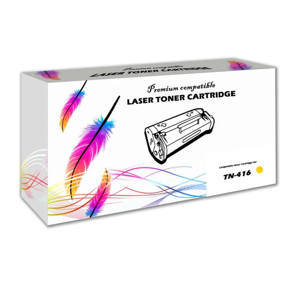 ? Toner Brother TN-416 Yellow 65K Pág HL-L8260CDW Compatible