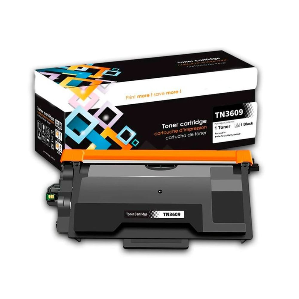 Toner Compatible Brother TN-3609 Negro 3000Pag HL-L5210DN Compatible