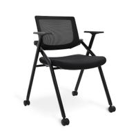 Silla Fija Con Ruedas Personal Passport Negro Ofideas