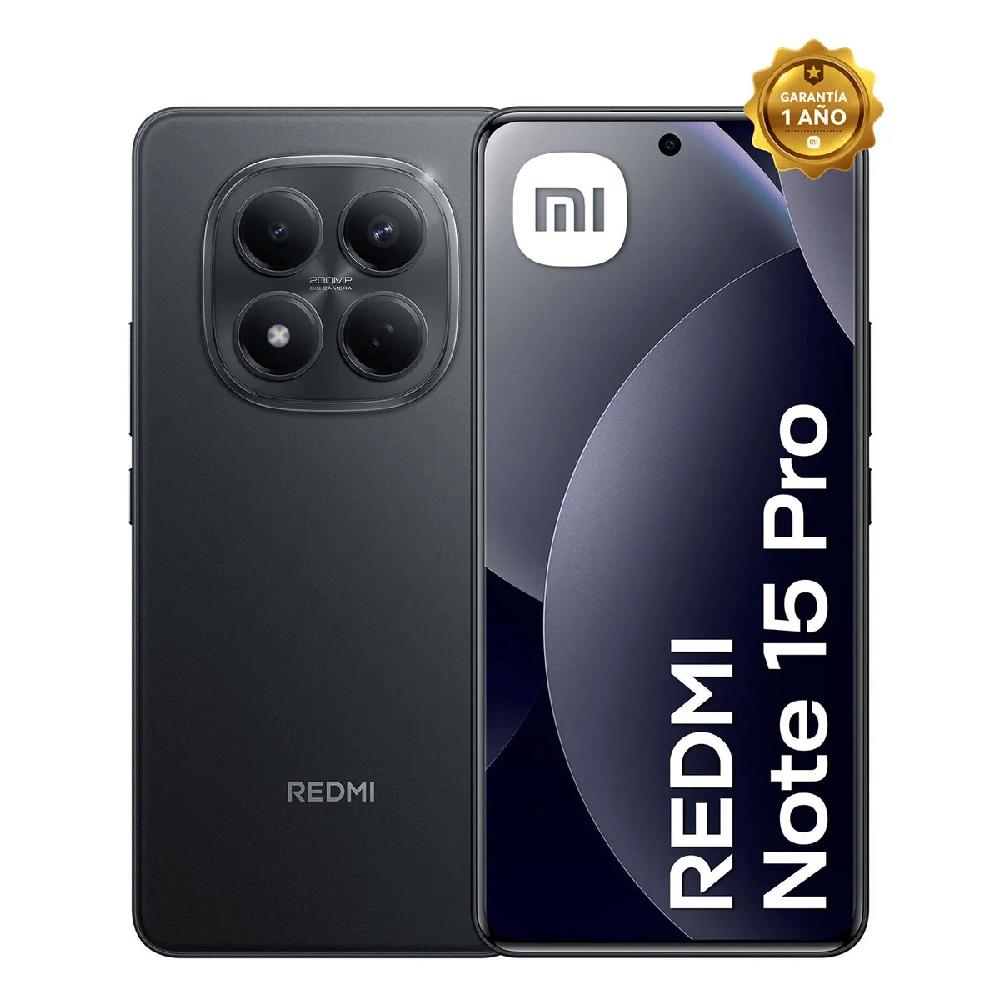 Celular Xiaomi Redmi Note 15 Pro 4G 256GB RAM 8GB ROM - Negro