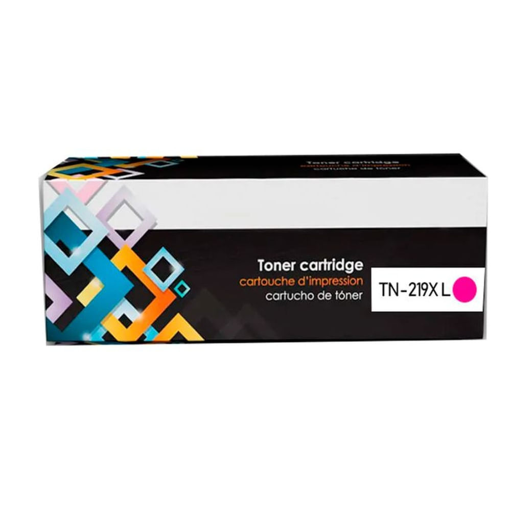 Toner Compatible TN-219XLM Magenta DCP-L3560CDW MFC-L3760CDW 2300 Paginas