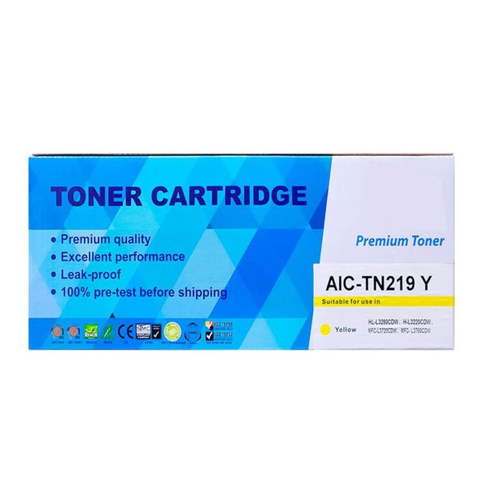 Toner Compatible TN-219Y Brother Yellow L3280CDW DCP-L3560CDW MFC-L3760CDW