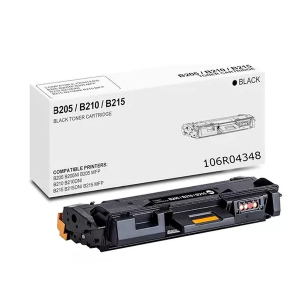 Toner Compatible Xerox 106R04348 B210/B215/B205 3000 Pag