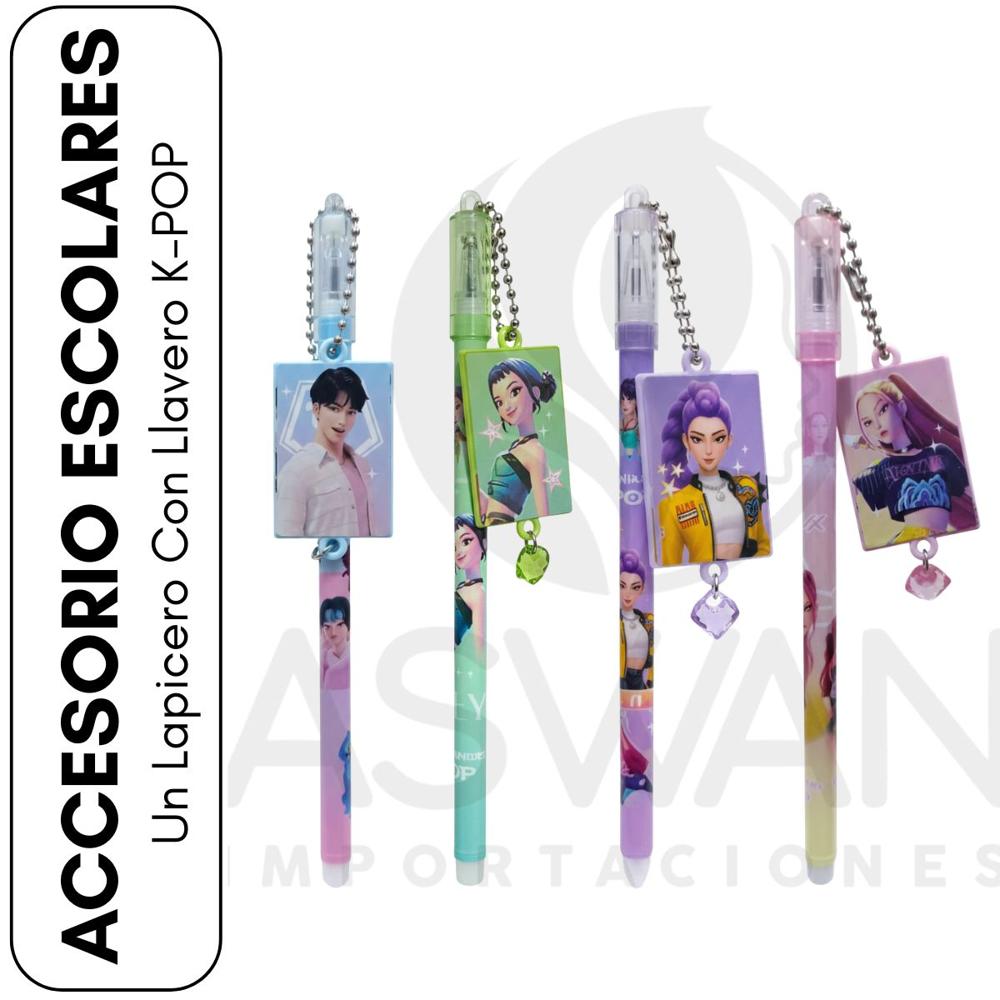 Un Lapicero Con Llavero K-POP