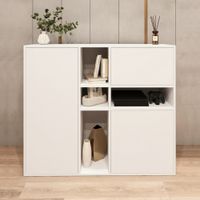 Aparador Palmer 3 puertas Blanco | Masiva Home