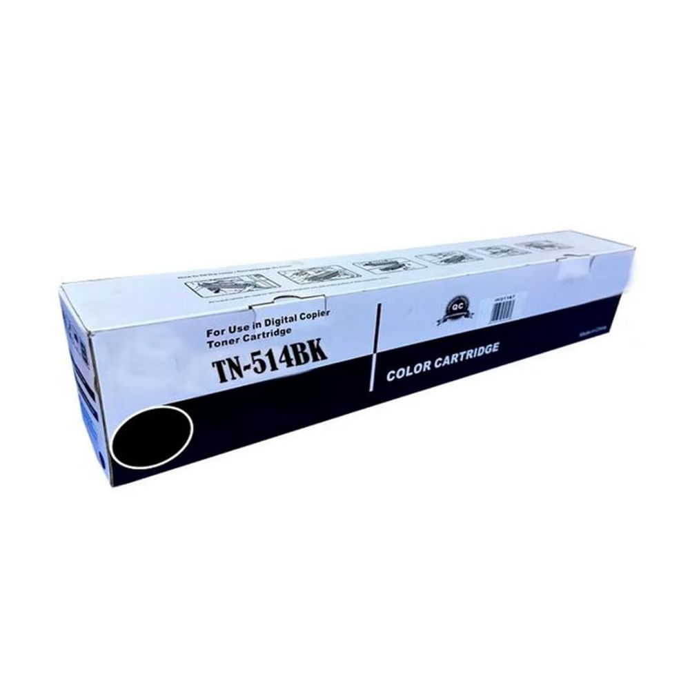 Toner Compatible TN-514K Black A9E8190 para C458C558C658