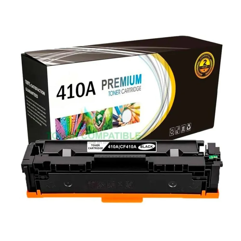 Toner HP 410A CF410A Negro Compatible M477fdw M452