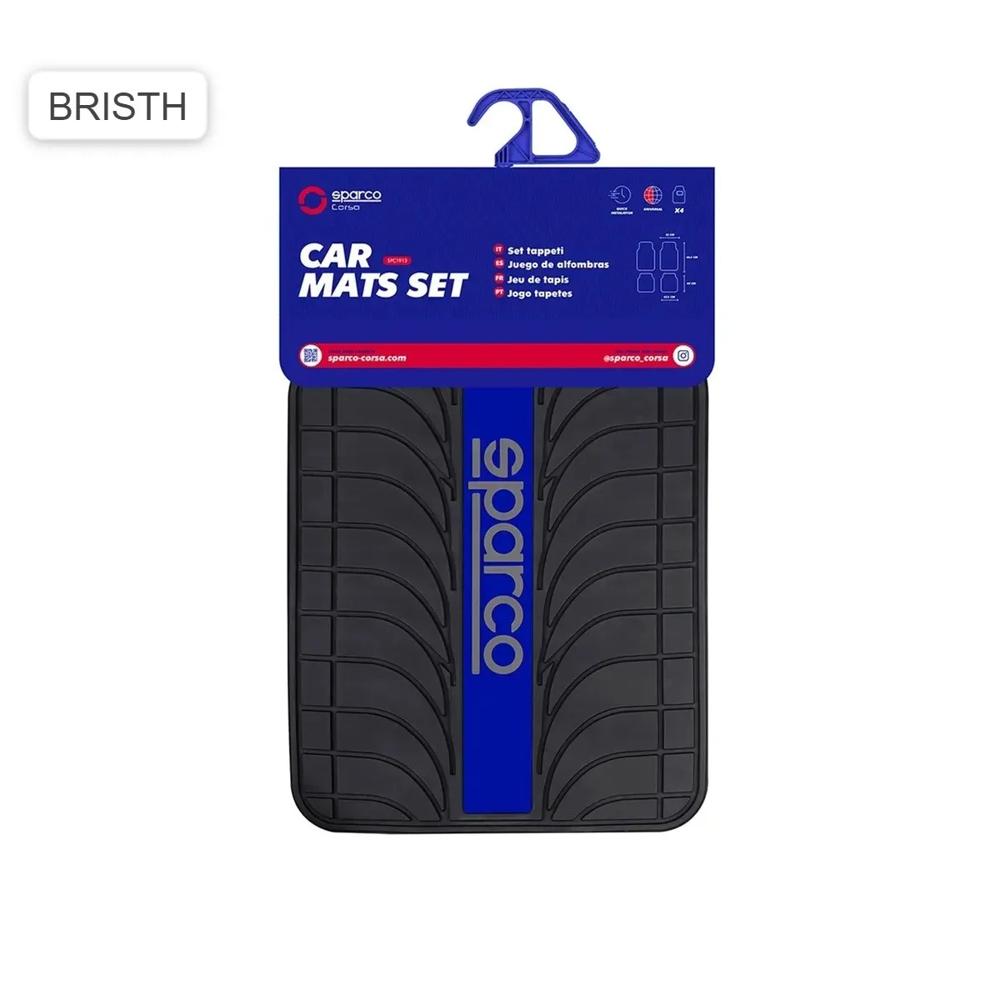 Piso SPARCO para Auto x5 Piezas Azul