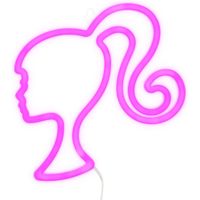 LÁMPARA LED NEÓN MUÑECA BARBIE PALADONE | ROSA