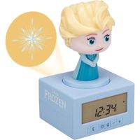 RELOJ DESPERTADOR PROYECTOR ELSA FROZEN DISNEY PALADONE