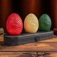 LÁMPARA DECORACIÓN FANTASÍA EGG HOUSE OF THE DRAGON PALADONE