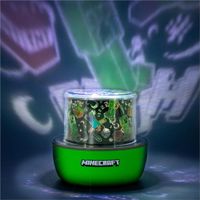 PROYECTOR LUZ NOCTURNA CREEPER Y STEVE MINECRAFT PALADONE