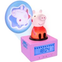 RELOJ DESPERTADOR PROYECTOR PEPPA PIG PALADONE