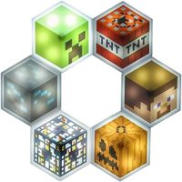 BLOQUE LED HEXAGONAL MINECRAFT PALADONE