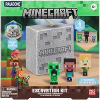 KIT DE EXCAVACIÓN PERSONAJES ICÓNICOS MINECRAFT PALADONE