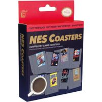SET 8 POSAVASOS RETRO NES NINTENDO PALADONE