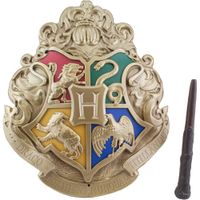 LÁMPARA ESCUDO Y VARITA HOGWARTS HARRY POTTER PALADONE